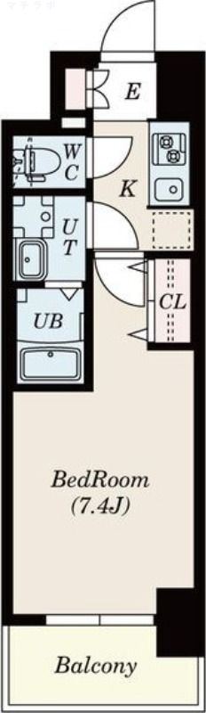 6階の間取り図