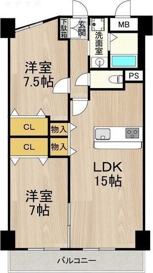 10階の間取り図