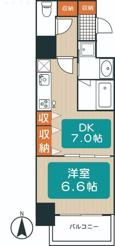7階の間取り図