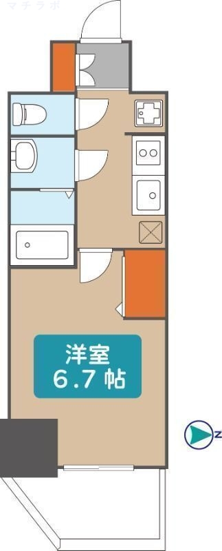 13階の間取り図