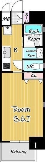13階の間取り図