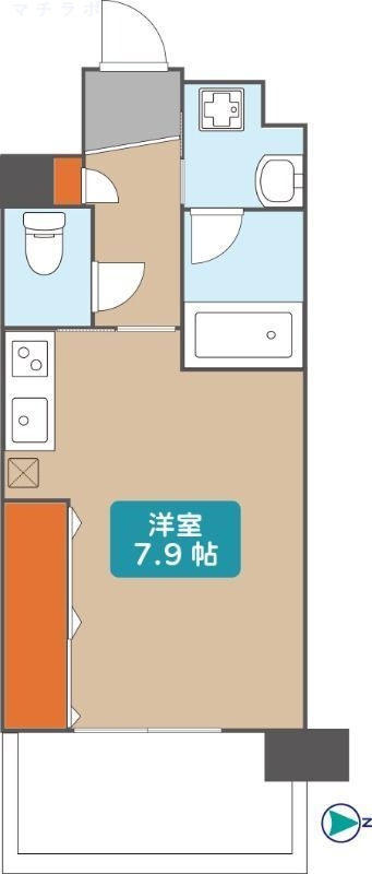 3階の間取り図