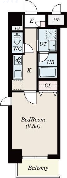 3階の間取り図