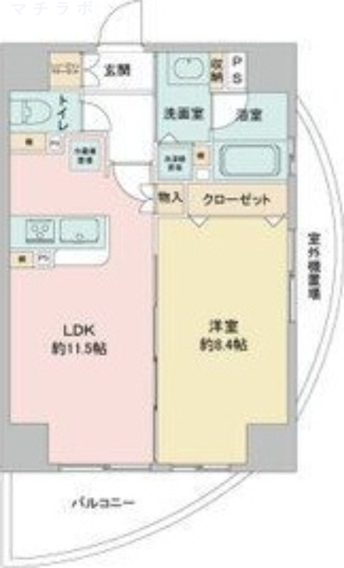 5階の間取り図
