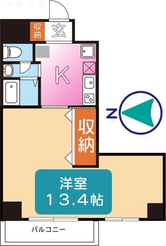 5階の間取り図
