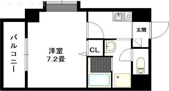 5階の間取り図