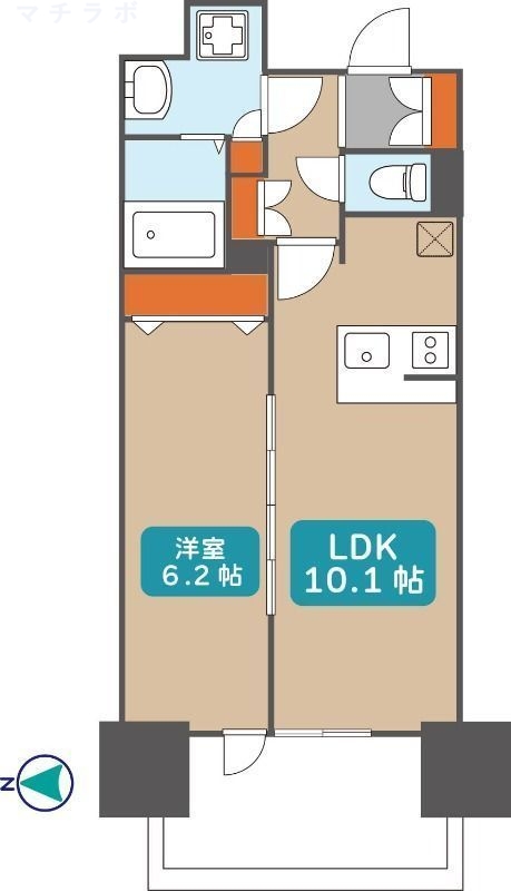 13階の間取り図