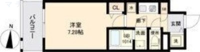13階の間取り図