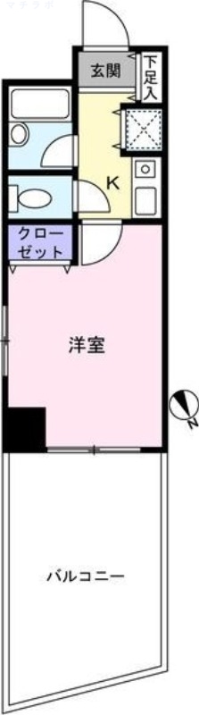 3階の間取り図