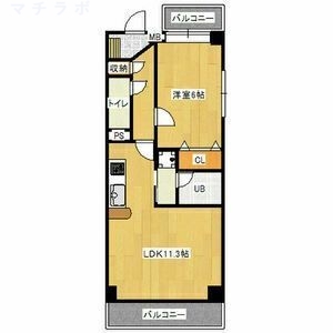 4階の間取り図