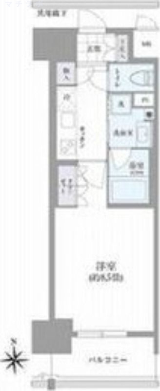 5階の間取り図