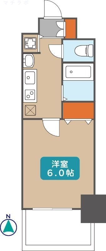 3階の間取り図
