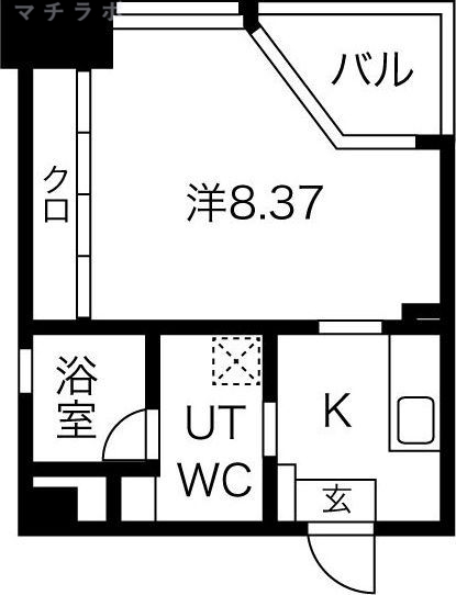 5階の間取り図