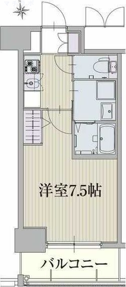 4階の間取り図