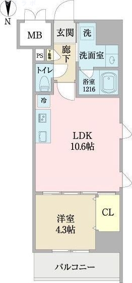 12階の間取り図