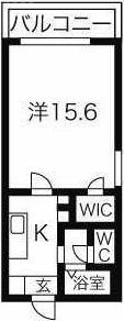 8階の間取り図