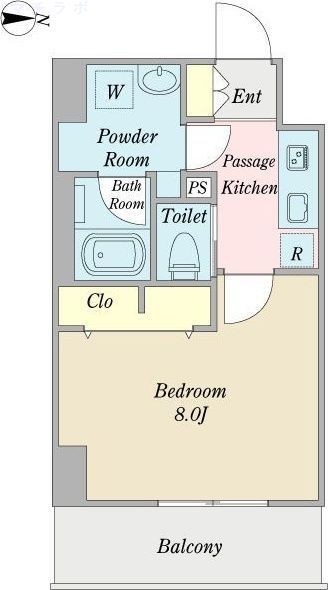 3階の間取り図