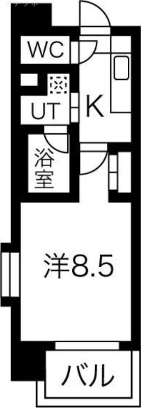 2階の間取り図