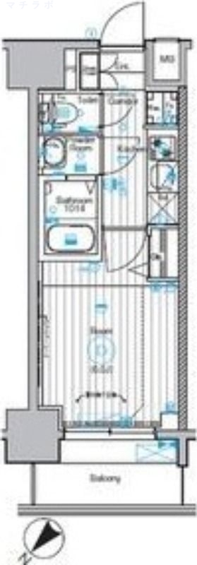 10階の間取り図