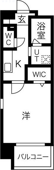 3階の間取り図