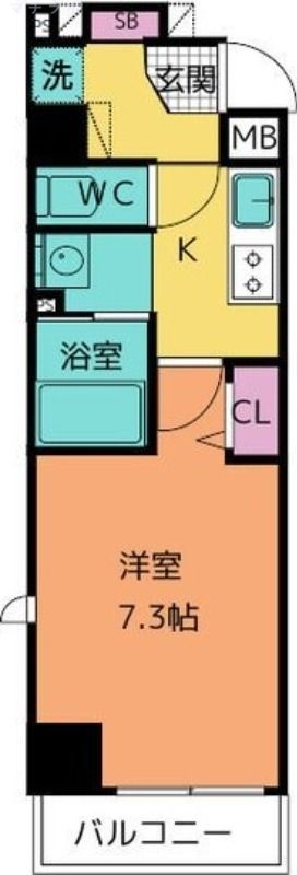 4階の間取り図