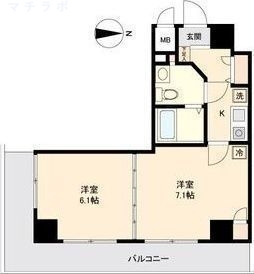 14階の間取り図