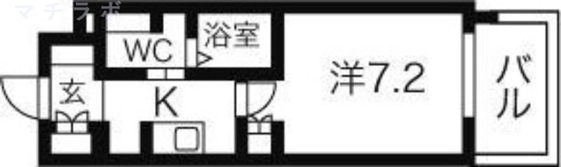 3階の間取り図