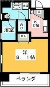 7階の間取り図