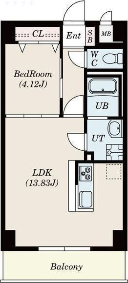 3階の間取り図