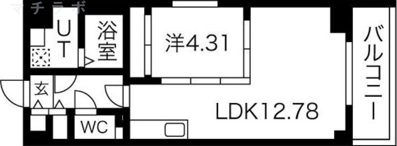 2階の間取り図