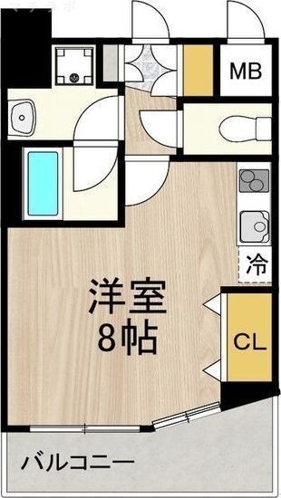 6階の間取り図