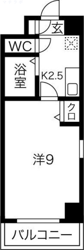 6階の間取り図