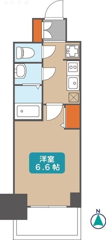 2階の間取り図