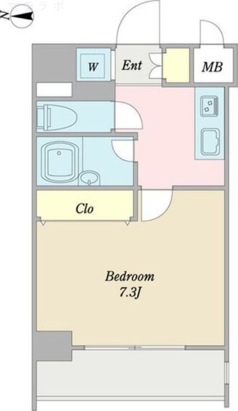 7階の間取り図