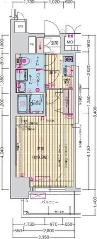 3階の間取り図