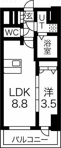 10階の間取り図