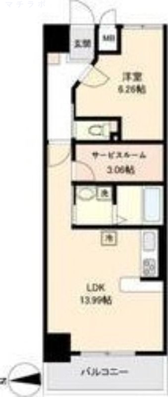 9階の間取り図