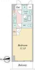8階の間取り図