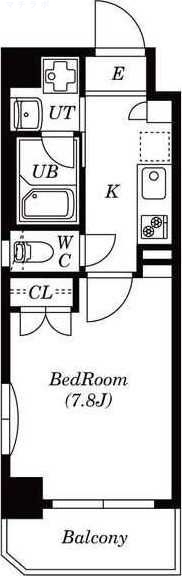 4階の間取り図
