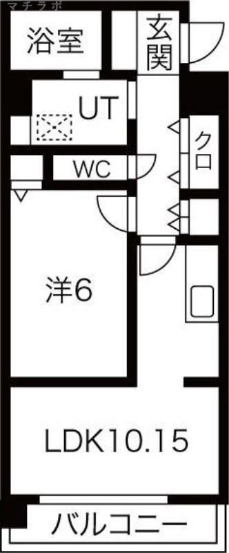 3階の間取り図