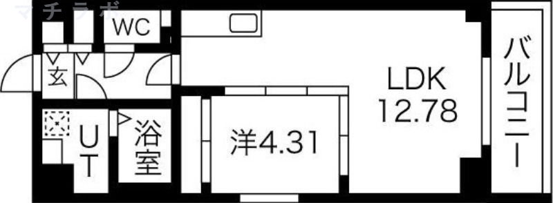 9階の間取り図