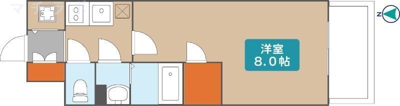 9階の間取り図