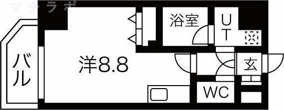 6階の間取り図