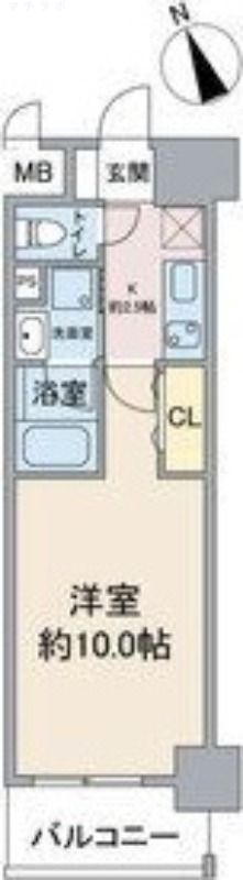 1階の間取り図