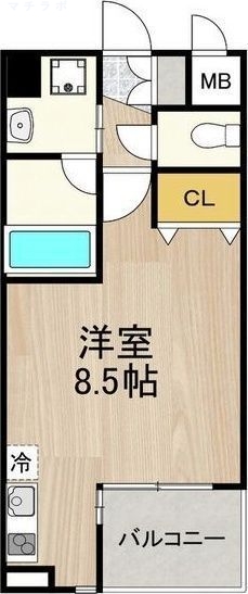 2階の間取り図