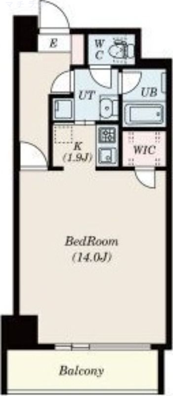 3階の間取り図