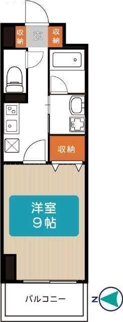 2階の間取り図