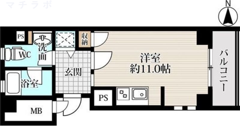 5階の間取り図