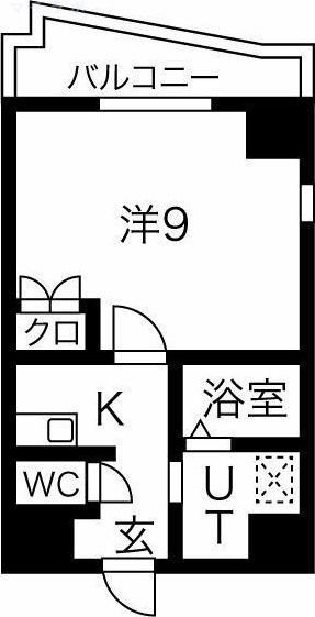 4階の間取り図