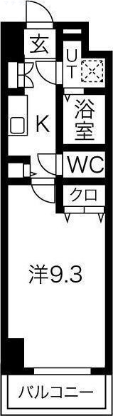 6階の間取り図